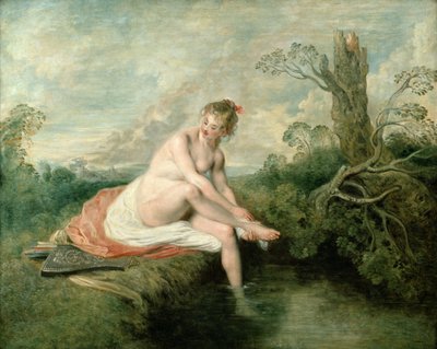 Das Bad der Diana von Jean Antoine Watteau